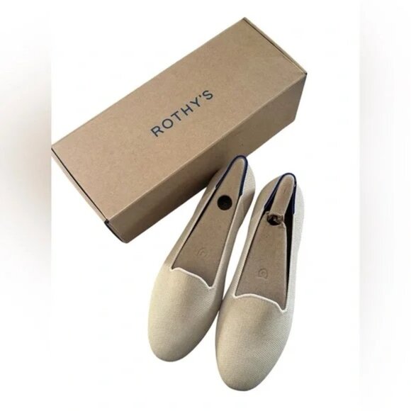 Rothy's Shoes - ROTHYS - The Lounge Loafer - Sandstone Size 7.5